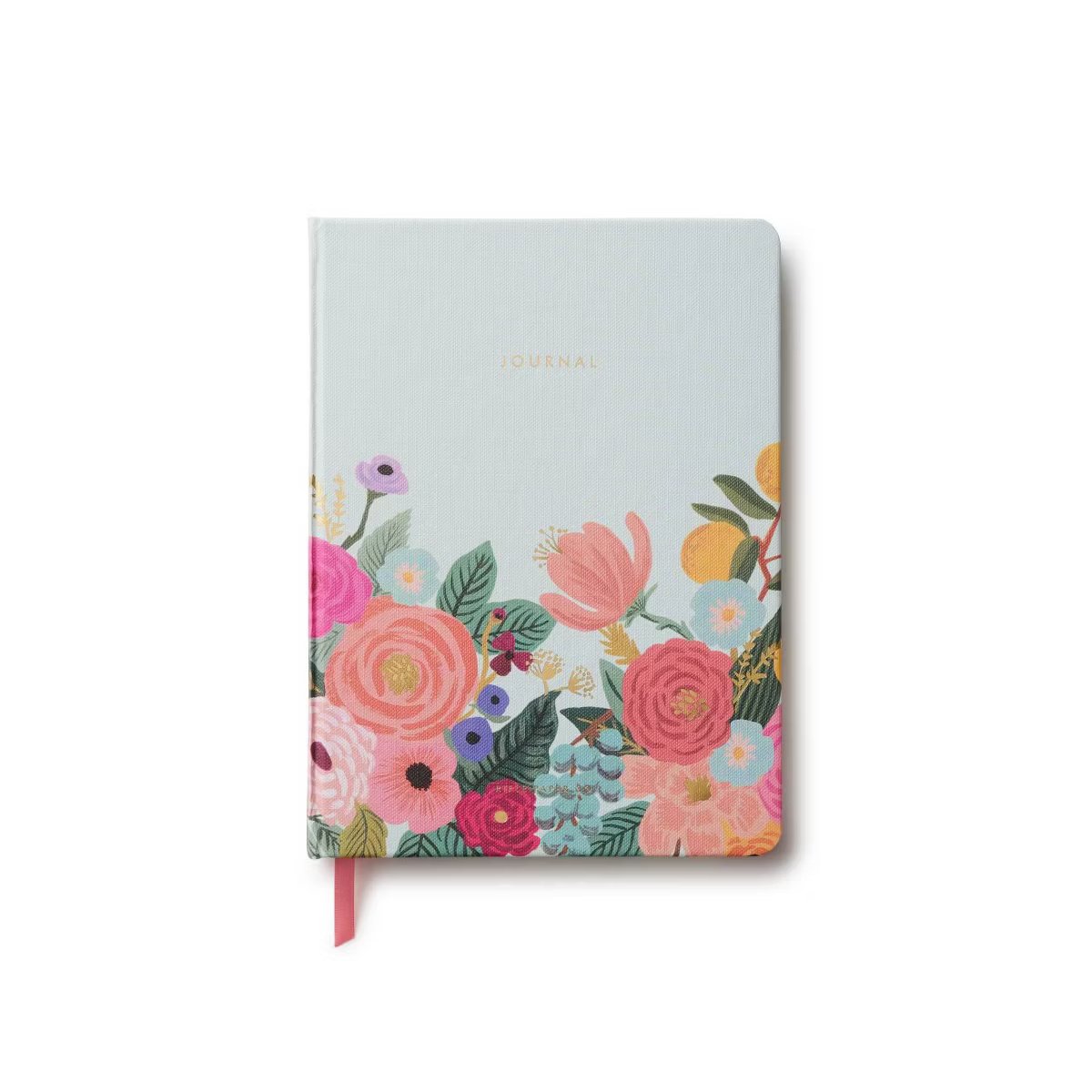 Floral Hardcover Journal – Gold Foil Accents