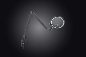 iQ ESD Magnifier + Professional Floorstand Bundle