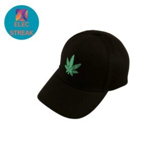 Elecstreak Black Maple Cap – Adult Unisex, Stylish & Versatile Everyday Headwear (USA)