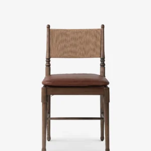 Fayth Dining Chair Color Antique Walnut and Mahogany